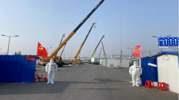 防疫接力，勇戰(zhàn)疫情——鞍勤、溫泉集團全力保障健康驛站項目建設